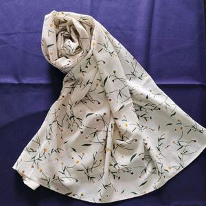 Floral Hijab Or Stole