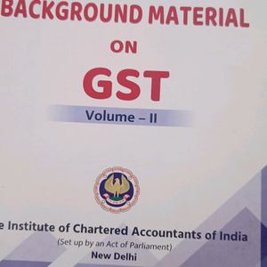 BGM On GST By ICAI