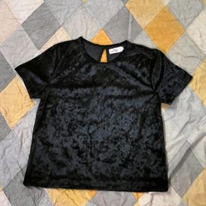 Hollister Velvet Top