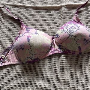 Printed Padded Bra