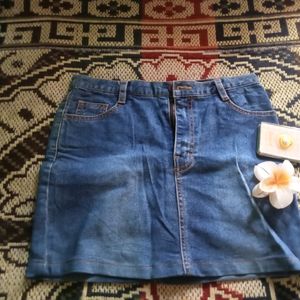 Y2k Short Denim Skirt