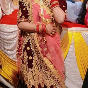 Designer Lahenga Choli With Net Dupatta