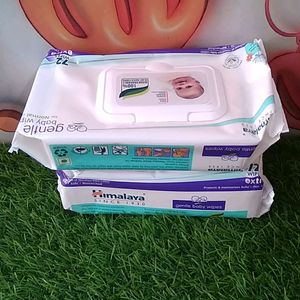 Himalaya Baby Wipes 72N×2