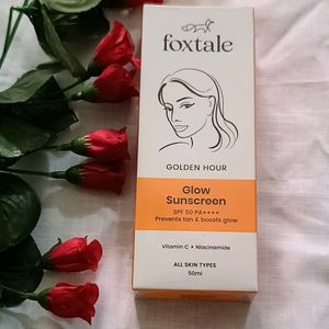 Foxtale Glow Sunscreen Only 249/