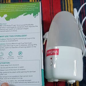 Sirona Menstrual Cup Sterlizer