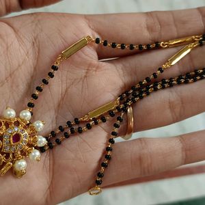 Very New Peacock Mangalsutra Set