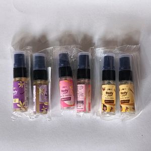 Combo Of 6 Plum Perfume & Body Mist