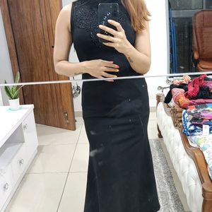 Black Long One Piece Dress