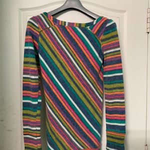 Sweater dress, multicolour