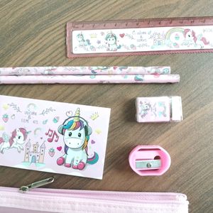 Unicorn Stationery Pouch kit For Kids