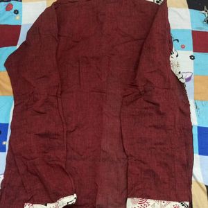 Short Printed Kurta from Shantiniketan