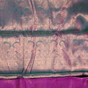 A New Brand Copper Silk Saree 1