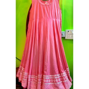 big ghera anarkali kurta set