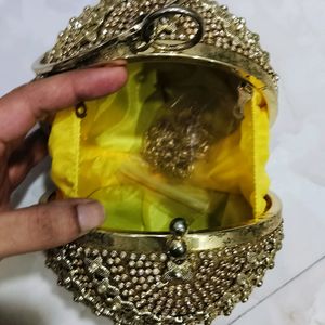 Golden Ball Purse