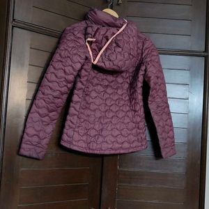 Woodland Women Rose Brown Quilted Jacket