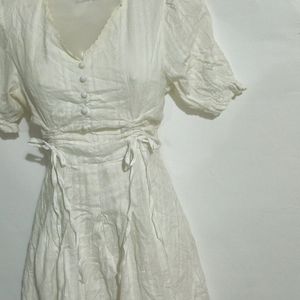 VERY CUTE OFF WHITE FROCK