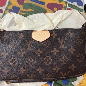 Louis Vuitton Sling Bag + Pouch