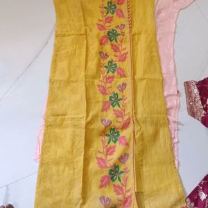 Chanderi Silk Kurti