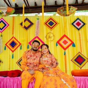 Couple Haldi Outfit