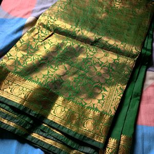 Vintage Green Saree💚