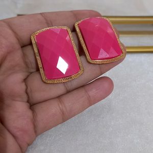 Pink Earrings