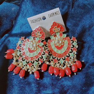 Red ♥️ Colour Earrings