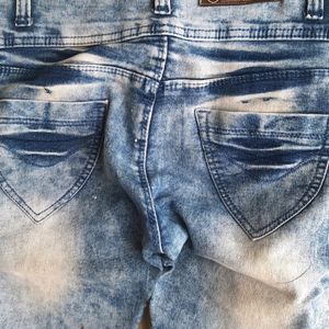 New Blue high waist pattern jeans