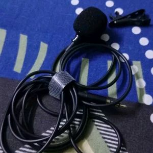 Collar Mic Voice Recording Filter Microphone