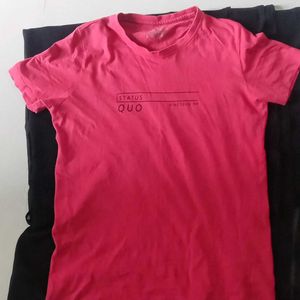 Branded Red T-shirt (M) Size