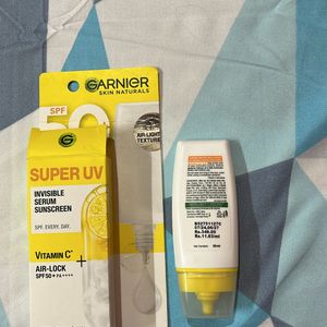 Garnier Supe UV Invisible Serum Sunscreen