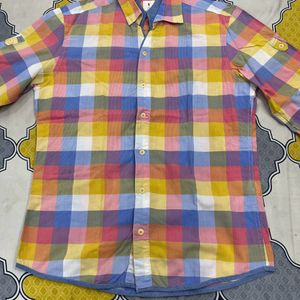 multi color shirt