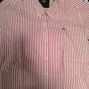 Red And White Lines Shirt