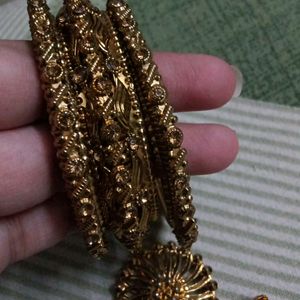 Golden Bangles Set