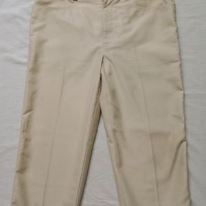 Beige Formal Pants