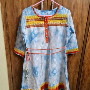 Short A-Line Cute Kurti