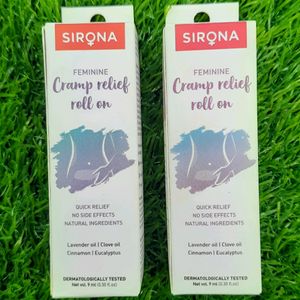 2 Sirona Cramp Relief Roll On