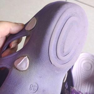 5 No.Flip Flops In Lavender Colour