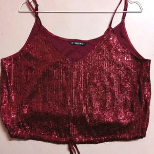 SHEIN -Crop Top-Medium Size