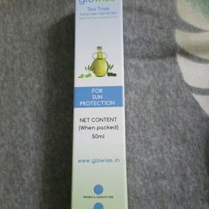 Glowise Tea Tree Sunscreen Spf 50 Gel