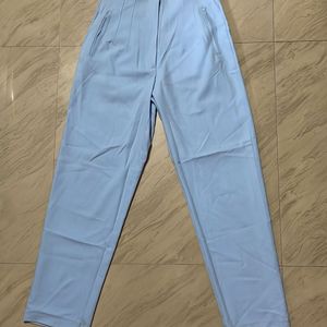 Sky Blue Highwaist Trousers