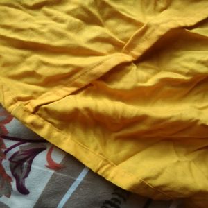 No Longer Needed Selling Black Top & Yellow Skirt