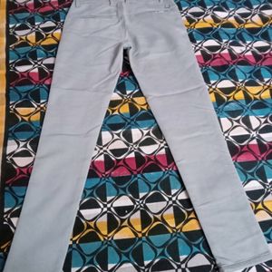 Grey Chinos Pants Men