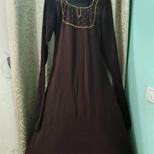 Long Chuddi Sleeves Kurti