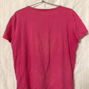 Pink Semiformal Cotton Top