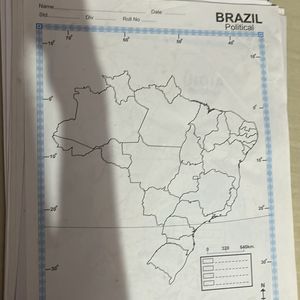 India And Brazil Maps