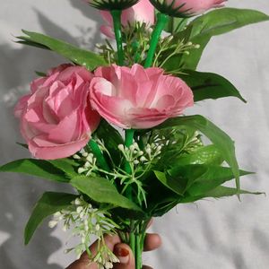 Artificial decorative Pink Colour Flowers