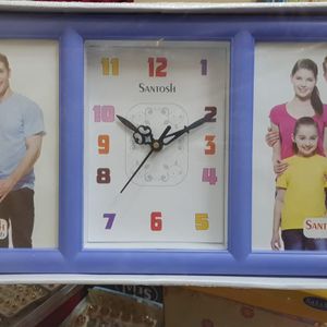 PHOTO FRAME WALLCLOCK