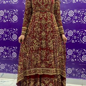 Imported Pakistani Heavy Bridal Dress