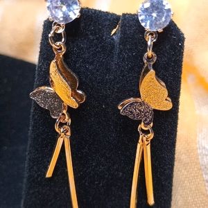 Butterfly Long Earrings