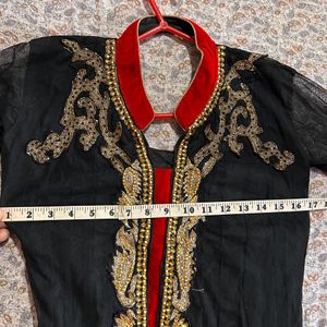 Black Anarkali Suit